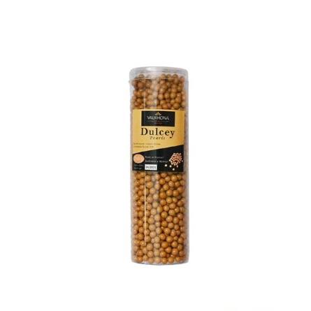 Кульки хрусткі у білому шоколаді Dulcey 35% Valrhona 250 г