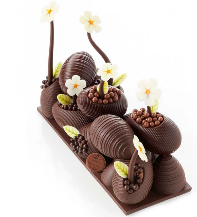Форма для шоколаду Три яйця 7 см Valrhona 1 шт
