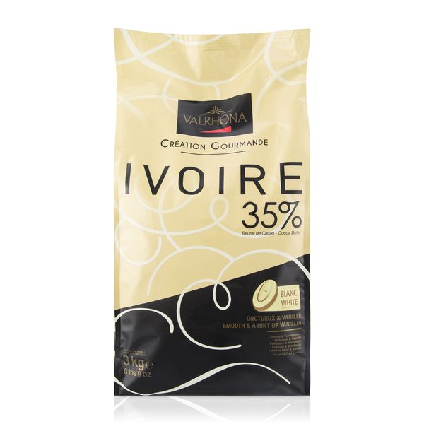 Шоколад білий Ivoire 35% Valrhona 3 кг