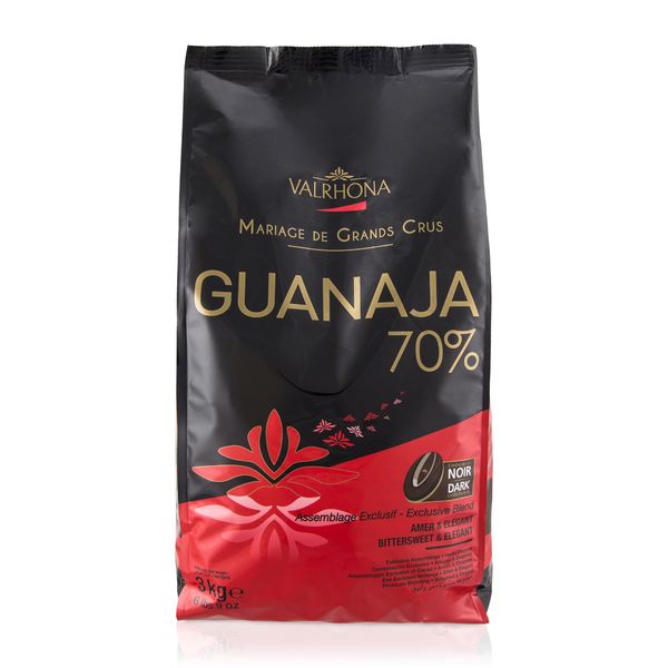 Шоколад чорний Guanaja 70% Valrhona 3 кг