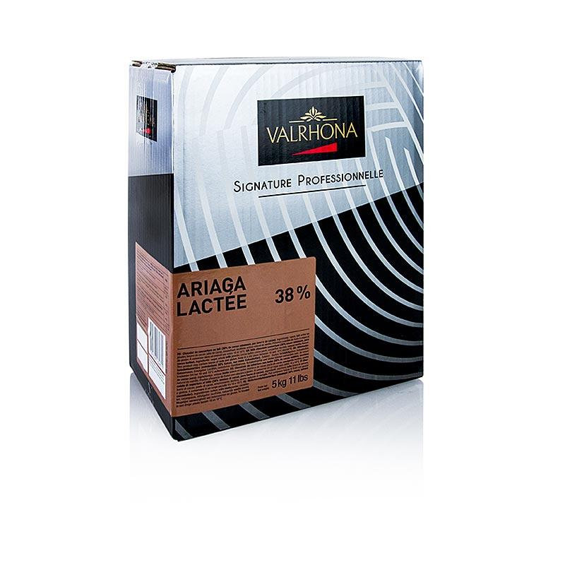 Шоколад молочний Ariaga 38% Valrhona 5 кг
