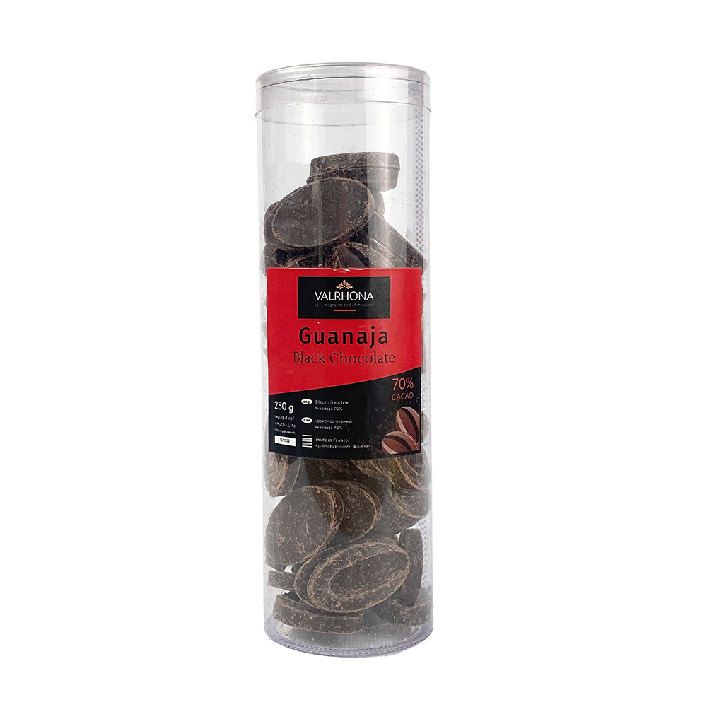 Шоколад чорний Guanaja 70% Valrhona 250 г