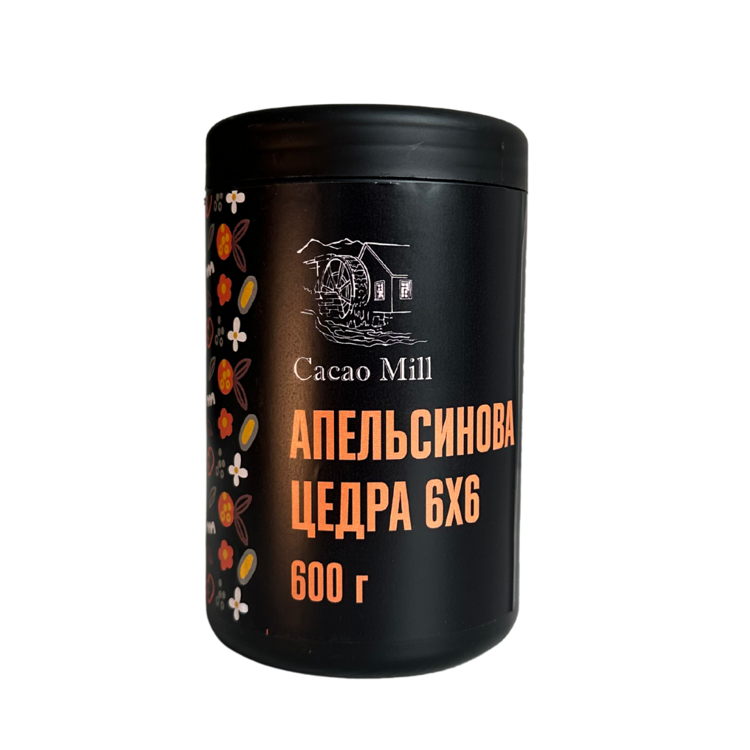 Апельсинова цедра CacaoMill 6*6 мм 600 г