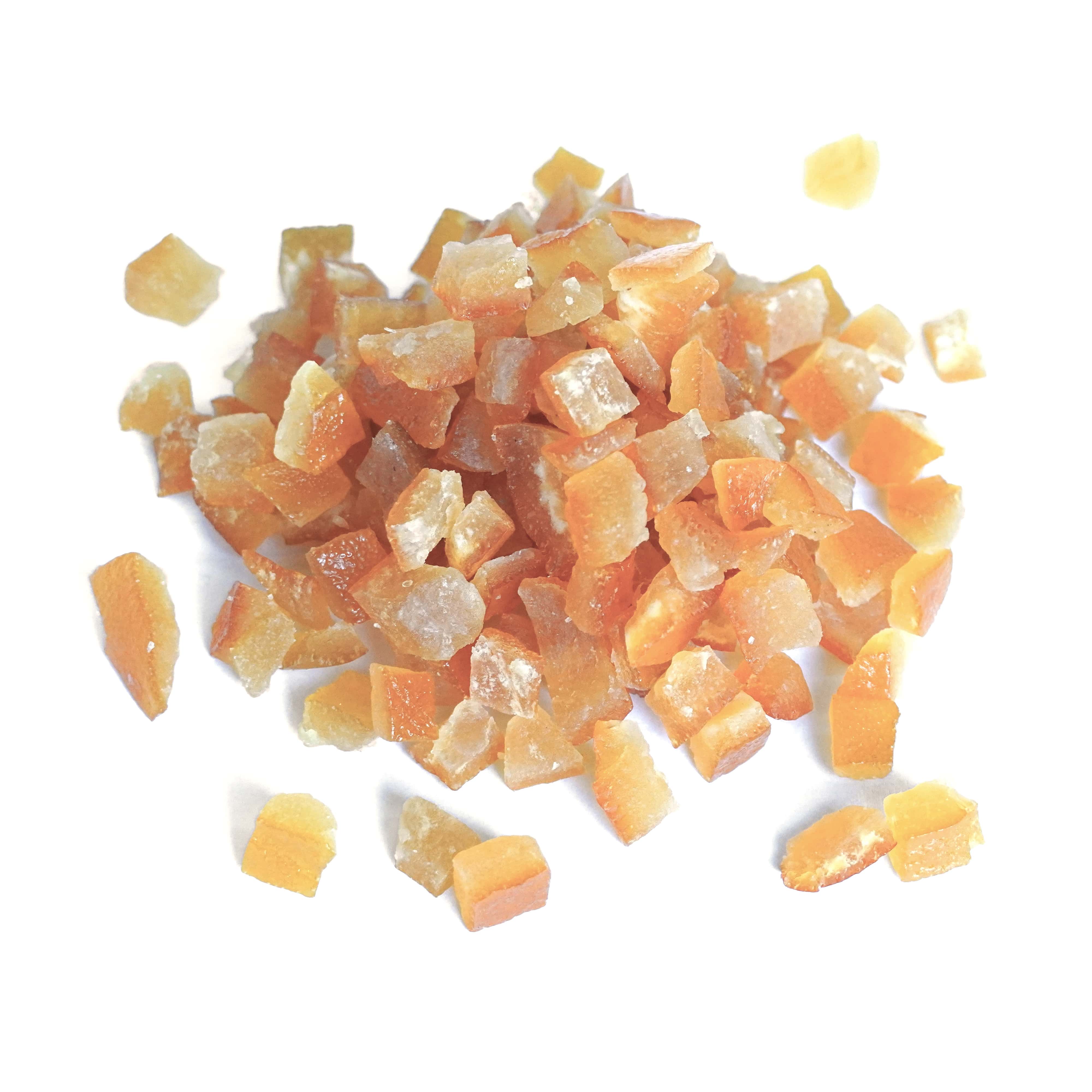 Апельсинові цукати Royal Steensma 10х10 мм D (у пудрі) 10 кг