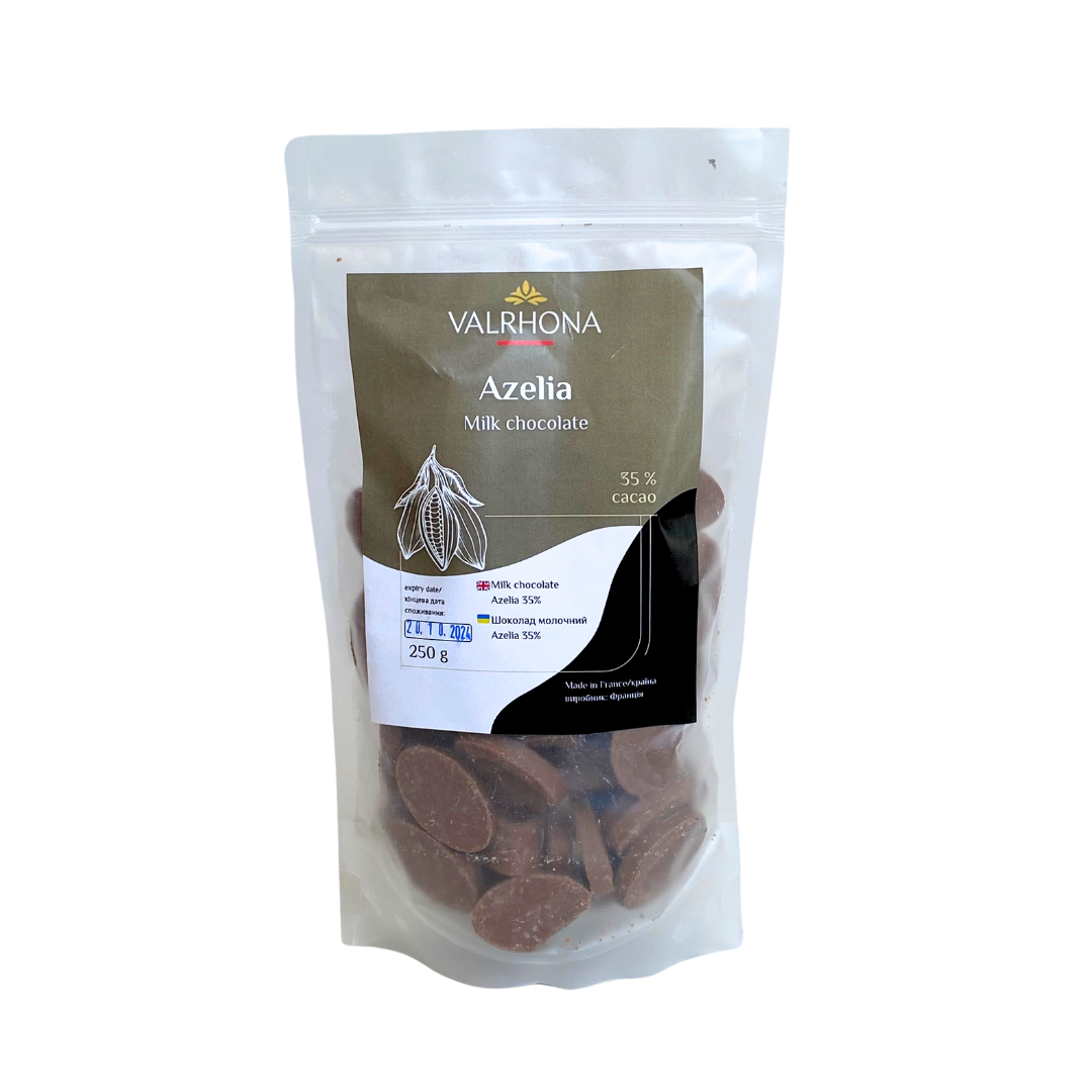 Шоколад молочний Azelia 35% Valrhona 250 г 