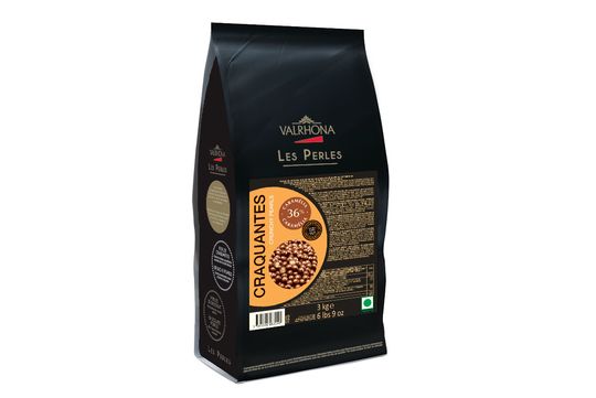 Кульки хрусткі у молочному шоколаді Caramelia 36% Valrhona 3 кг