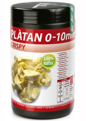 Кріспи хрусткі банан 0-10 мм Sosa Ingredients 250 г