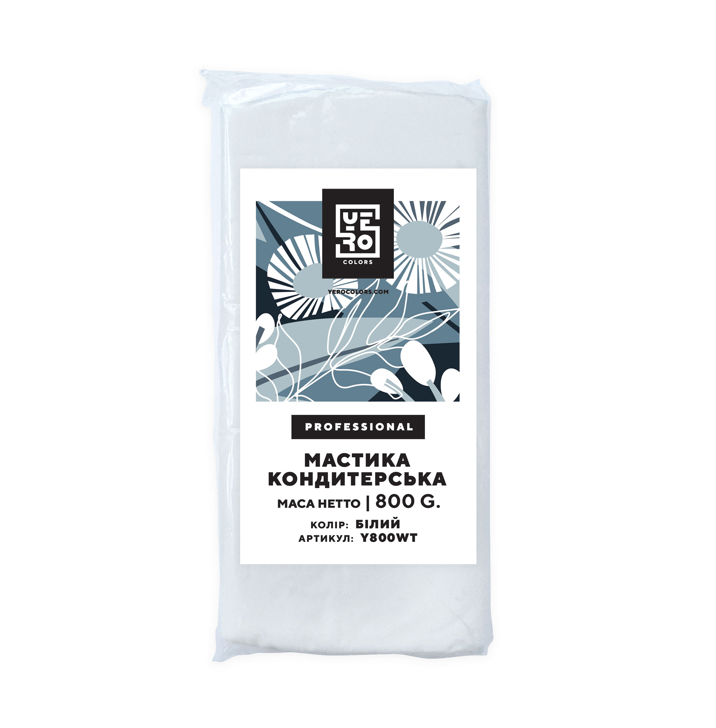 Мастика кондитерська Yero Colors 800 г