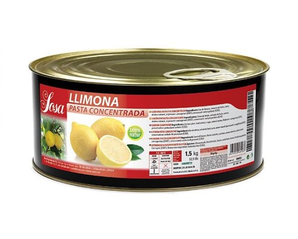Паста з лимону Sosa 1,5 кг