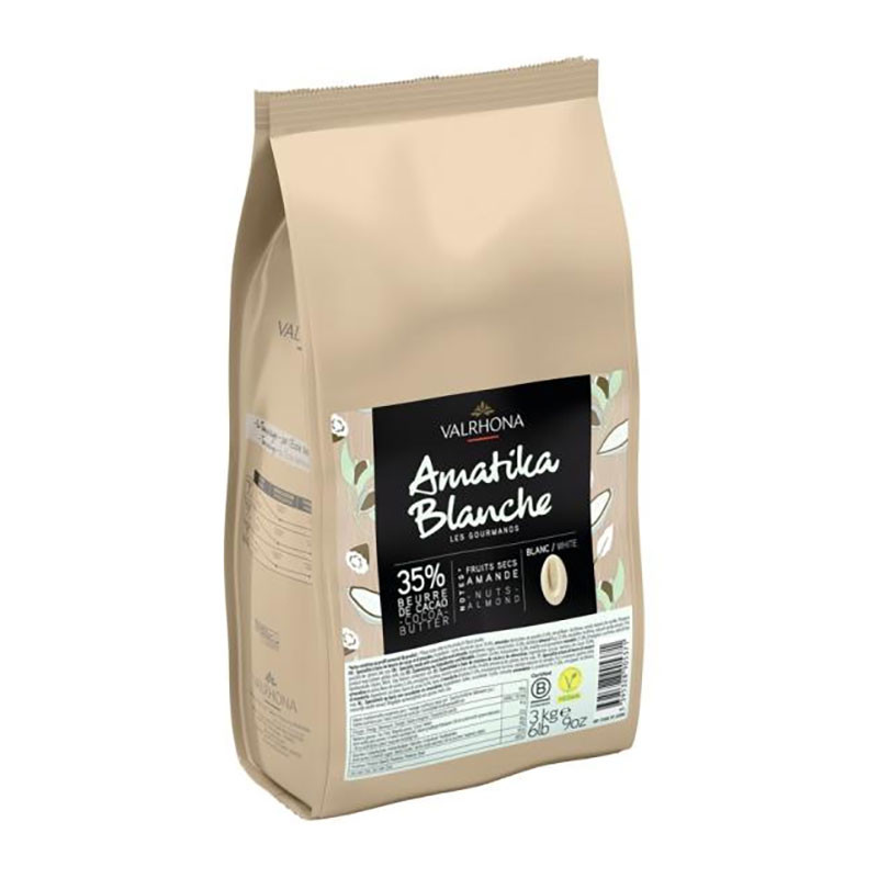 Шоколад білий Amatika 35% Valrhona.3 кг