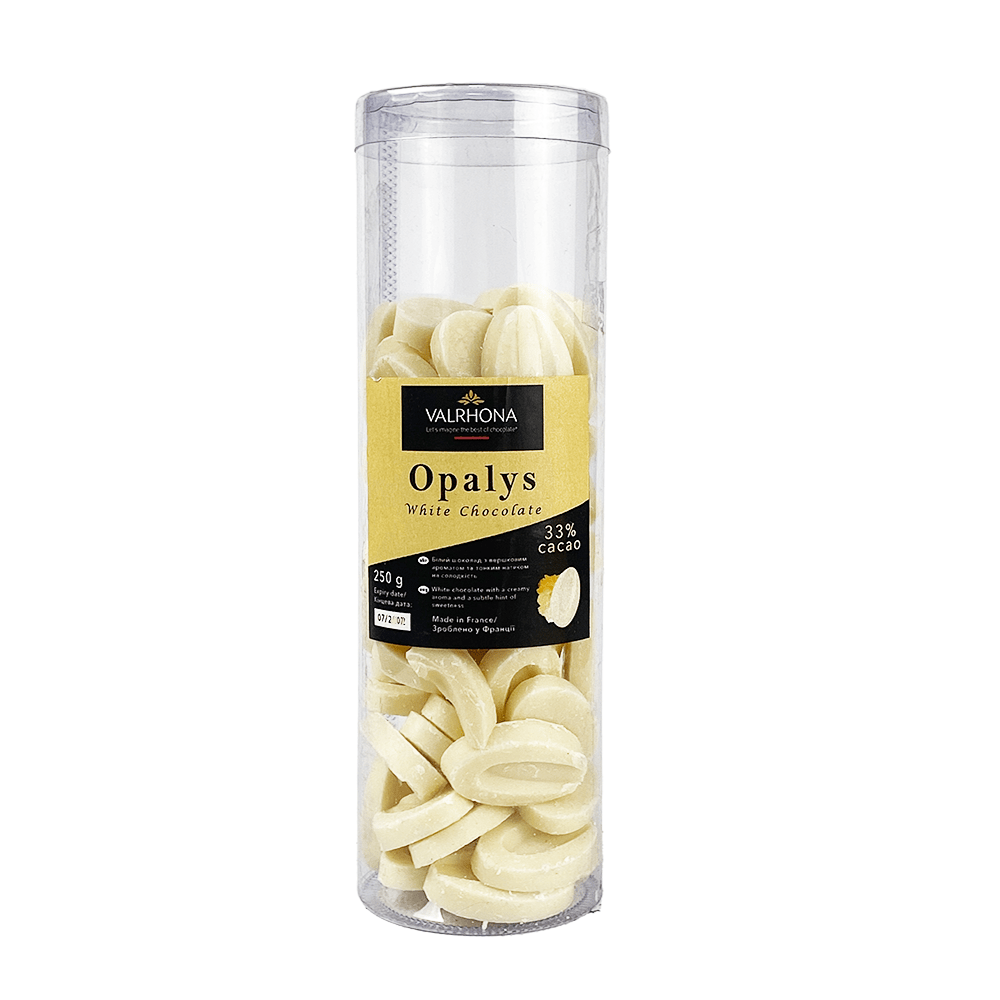 Шоколад білий Opalys 33% Valrhona 250 г