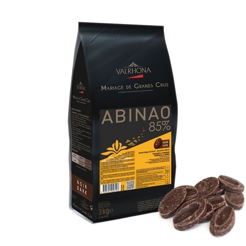 Шоколад чорний Abinao 85% Valrhona 3 кг