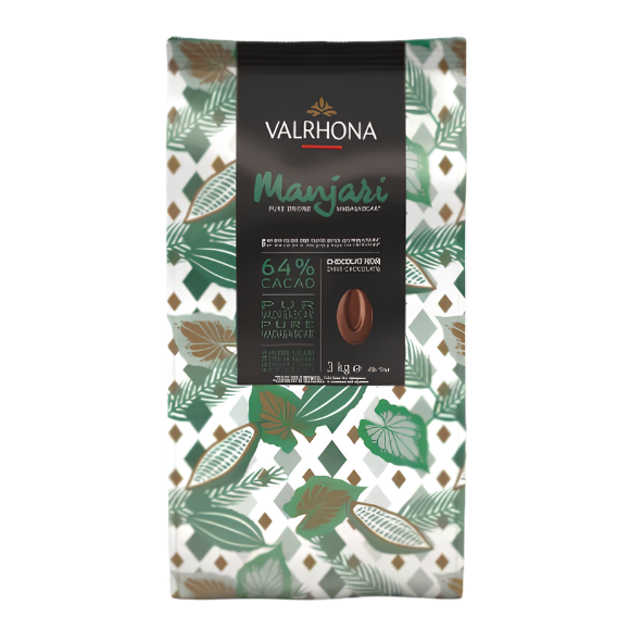 Шоколад чорний Manjari 64% Valrhona 3 кг