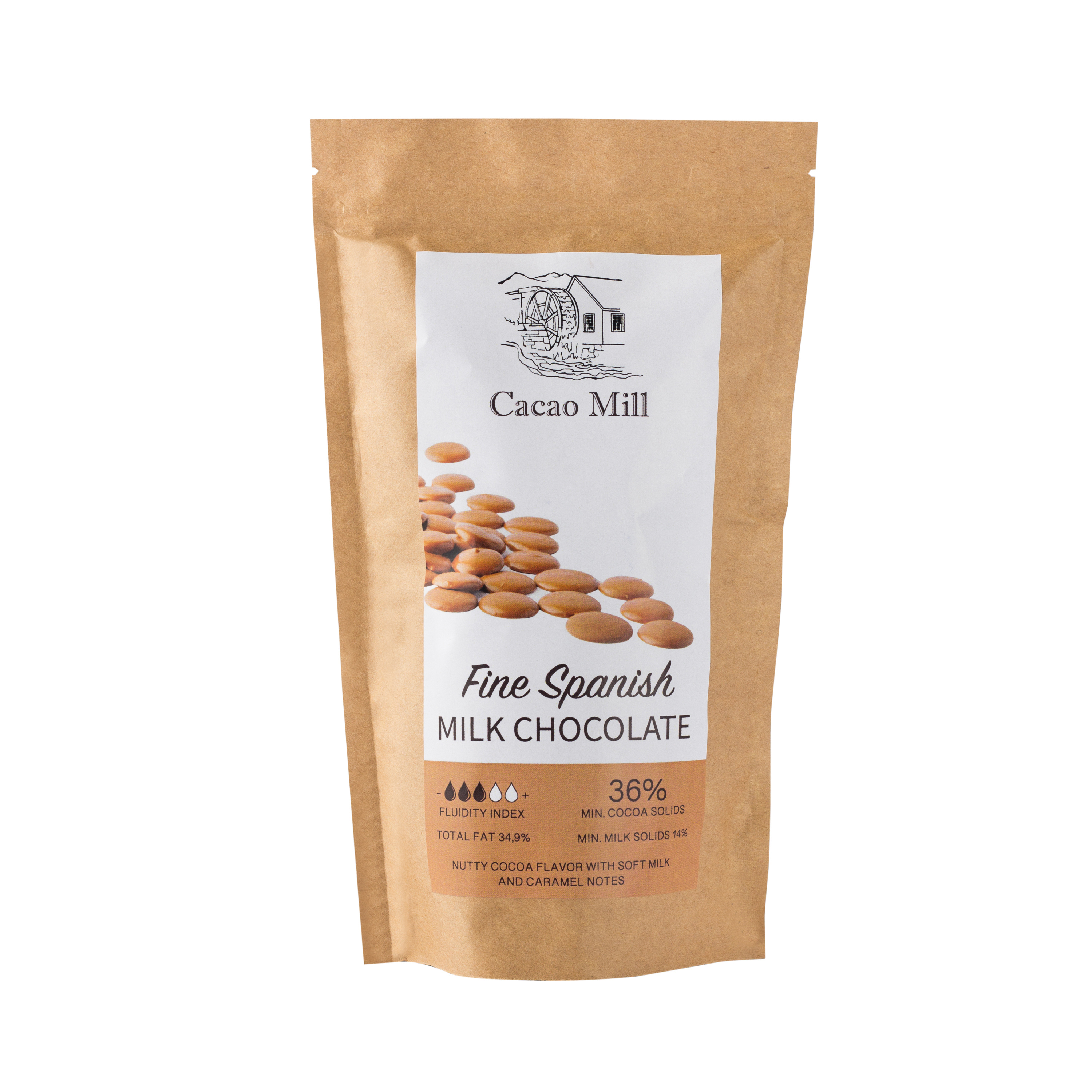 Шоколад молочний 36% Natra Cacao 400 г