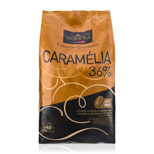 Шоколад молочний Caramelia 36% Valrhona 3 кг