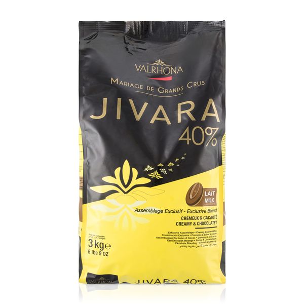 Шоколад молочний  Jivara Lactee 40% Valrhona 3 кг