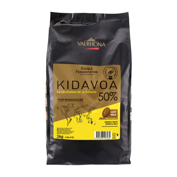 Шоколад молочний Kidavoa 50% Valrhona 3 кг