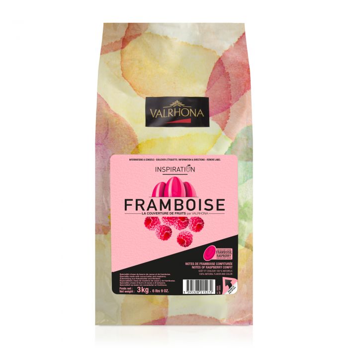 Шоколад Inspiration Framboise Valrhona зі смаком малини 3 кг
