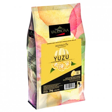 Шоколад Inspiration Yuzu Valrhona зі смаком юзу 3 кг