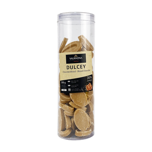 Шоколад білий Dulcey 35% Valrhona 250 г 31870/0,25 фото