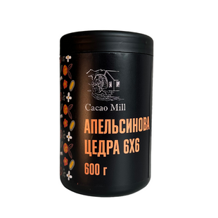 Апельсинова цедра CacaoMill 6х6 мм 600 г 631006653112/600 фото