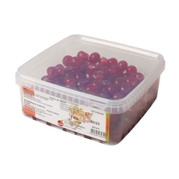 Вишня коктейльна червона 20/22 Royal Steensma 5 кг 696614300500 фото