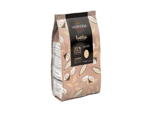 Шоколад білий Ivoire 35% Valrhona 3 кг 4660 фото