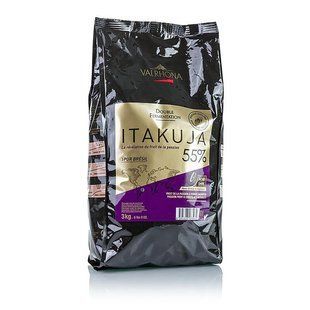 Шоколад чорний Itakuja 55% Valrhona 3 кг 12219 фото