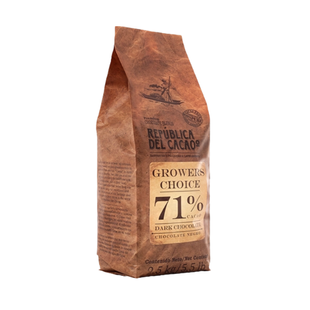 Шоколад темний бленд 71% Republica Del Cacao 2,5 кг 4033 фото