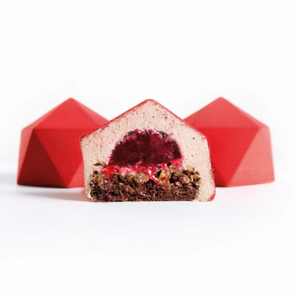 Форма-молд силіконова фабрична Pentagon small cakes S002 фото