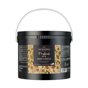 Праліне-кранч з мигдалю та лісового горіха Valrhona 5 кг 3949 фото