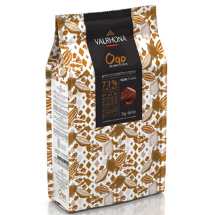 Шоколад чорний OQO 73% Valrhona 3 кг 40981 фото