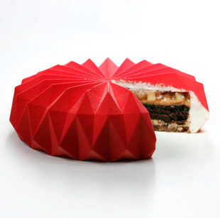 Форма-молд силіконова фабрична Origami cake B006 фото