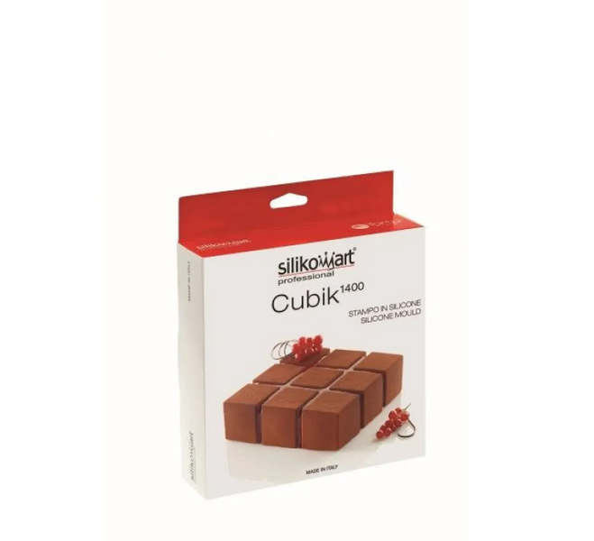 Форма-молд силіконова фабрична Cubik for cake by Silikomart and Dinara Kasko 20.343.87.0065 фото