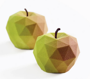 Форма-молд силіконова фабрична Apples small cakes 3746 фото