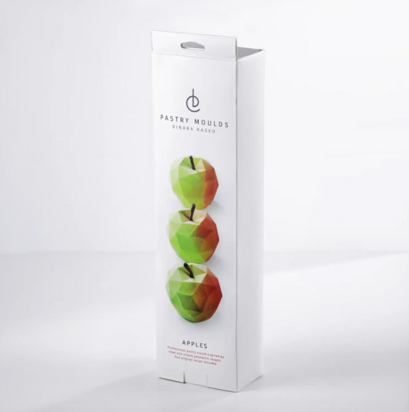 Форма-молд силіконова фабрична Apples small cakes 3746 фото