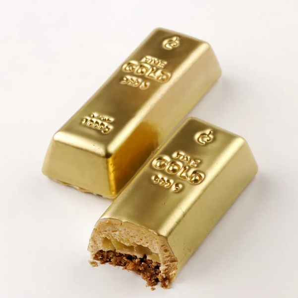 Форма-молд силіконова ручної роботи Gold Bar cake HM-045 фото