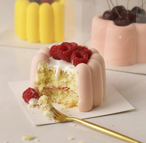 Форма-молд силіконова ручної роботи Flower bento cake HM-071 фото