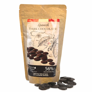 Шоколад чорний 56% Natra Cacao 400 г 560CNO170/0,4 фото